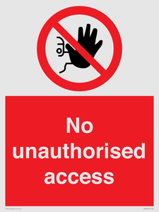No unauthorised access